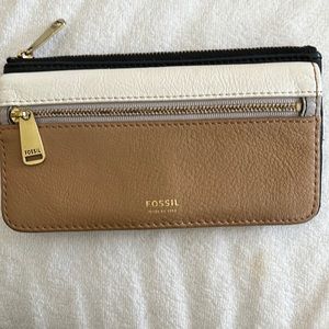 Fossil leather wallet